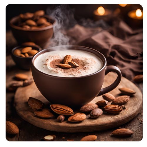 Roasted Almond Mocha Cake